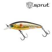 Воблер SPRUT Riko 60F-GBK-SC 60mm 6.5gr загл. 0.8-1.5m floating