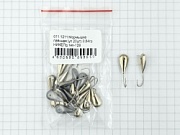 Мормышка паяная (уп.20шт) 0,64гр НИКЕЛЬ тип-129