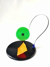 Жерлица с прямой стойкой с кат. цв.зеленый