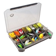 КОРОБКА для приманок КДП-3 дымка (270*175*40мм)