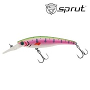 Воблер SPRUT Sagami D 70SP-FLSP 70mm 6.8gr загл.1.0-2.0m suspending