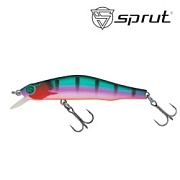 Воблер SPRUT Fudo 80SP-SJPBL 80mm 8.5gr загл.0.5-1.0m suspending