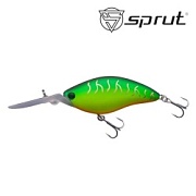 Воблер SPRUT Moretto 3D 70F-FT 70mm 18.5gr загл.2.5-3.5m floating