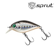 Воблер SPRUT Numi Crank 35F-SBK 35mm 3.5gr загл.1.0-2.0m floating