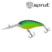 Воблер SPRUT Kabuto 75F-FT 75mm 25gr загл. 3.0-5.0m floating