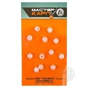 Бусина (пакет) d.7 ПРОЗРАЧНАЯ (силикон) (уп/15шт)