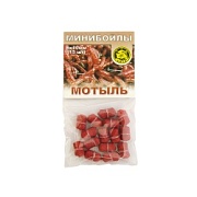 Минибойлы на резиночке d-6*10мм МОТЫЛЬ (уп.15шт)