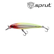 Воблер SPRUT Maguro 3D 95F-CLN 95mm 11.5gr загл.1.0-2.0.m floating