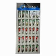 Блесна зимняя MILDAS №0 с подв. тройником (уп.30шт)