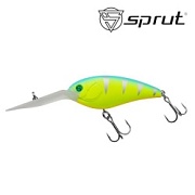 Воблер SPRUT Kabuto 75F-LBP 75mm 25gr загл. 3.0-5.0m floating