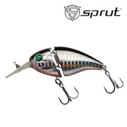 Воблер SPRUT Kodomo 62F-SBK 62mm 13.5gr загл.1.5-2.5m floating