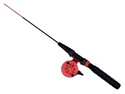 УДОЧКА отвесного блеснения с КАТУШКОЙ (хлыст стекловолокно)