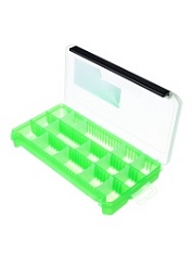 КОРОБКА для приманок КДП-2 зеленая (230*115*35мм)