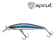 Воблер SPRUT Anko Minnow 85SP-SRD 85mm 8.5gr загл.1.0-1.5m suspending