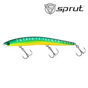 Воблер SPRUT Kasumi 130F-FT 130mm 14.5gr загл.0.2-0.7m floating