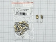 Мормышка паяная (уп.20шт) 0,55гр ЛАТУНЬ тип-133