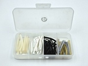 НАБОР кембриков №4 в коробочке  КМ1 (L-40мм)(130*60*25мм)