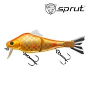 Воблер SPRUT Nanbu 105F-OSC 105mm 15.5gr загл.0.3.-0.8m floating