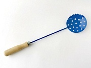 ЧЕРПАК для льда окрашенный (ручка пласт. под ДЕРЕВО), синий