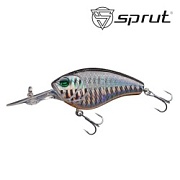 Воблер SPRUT Masu 60F-SBK 60mm 12.3gr загл.1.7-2.5m floating