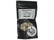 Бойлы пылящие НА КАРПА! 100гр (lock пакет) d-14мм "ЧЕСНОК"