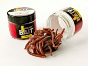 Искусств. насадка "ENERGY BAIT" ЧЕРВЬ (M) 5,5см, цв. земляной, ароматизир. (35шт)