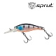 Воблер SPRUT Zumi Mini 47S-CRBKP 47mm 3.8gr загл.0.5-1.5m sinking