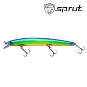 Воблер SPRUT Haku 3D 130F-LB-3D 130mm 14.5gr загл. 0.5-1.0m floating