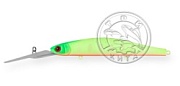EG-193BL-SP#A178S Воблер Нейтральный 110mm 18.9gr Заглуб. 4m-6m