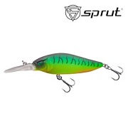 Воблер SPRUT Goromo 75F-FT1 75mm 12gr загл. 1.5-2.5m floating