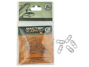 Застежка рыболовная (карабин) L-16мм, тест 9кг (уп.10шт)