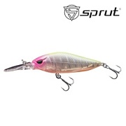 Воблер SPRUT Goromo 75F-CRLPN 75mm 12gr загл. 1.5-2.5m floating