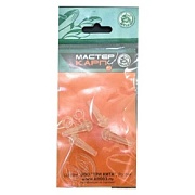 Конус силиконовый "Грибок"+кольцо пл. для карп.снасти прозр. (уп.5шт.)