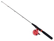 УДОЧКА отвесного блеснения с КАТУШКОЙ (хлыст с кольцами)