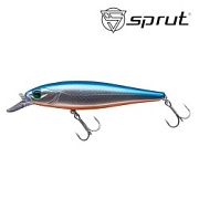 Воблер SPRUT Blood Suwaru 100F-SB1 100mm 15gr загл.1,0-2,0m floating+Blood Attractor UPA