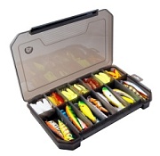 КОРОБКА для приманок КДП-4 дымка (340*215*50мм)