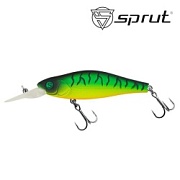 Воблер SPRUT Minako 90F-FT1 90mm 21gr загл.2.0-3.0m floating