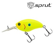 Воблер SPRUT Shebi D 64F-LBL 64mm 20gr загл.1,0-2,0m floating