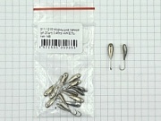 Мормышка паяная (уп.20шт) 0,46гр НИКЕЛЬ тип-148