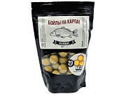 Бойлы пылящие НА КАРПА! 300гр (lock пакет) d-20мм "МЁД"
