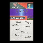 Карабин SPRUT SN-22 BN №2/14kg Hanging snap (уп.8шт)