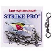 Вертлюг классика STRIKE PRO № 6 18кг.Bz (уп.10шт)