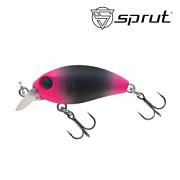 Воблер SPRUT Rini Crank 32F-BKPN 32mm 2.7gr загл. 0.1-0.6m floating