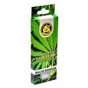 ПЛАСТФИШ насадочный с блестками КОНОПЛЯ, 50гр