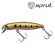 Воблер SPRUT Bonito 100F-GDN 100mm 16.8gr загл.1,0-1,5m floating