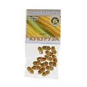 Минибойлы на резиночке d-6*10мм КУКУРУЗА (уп.15шт)