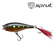 Воблер SPRUT Wairudo Pop 60TW-GGRP-UV 60mm 6.2gr top water