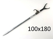 Стойка телескопическая (алюминий) 100/180см