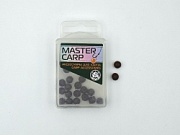 СТОПОР БУСИНА d6 (коробочка) КОРИЧНЕВАЯ для лески,плетёнки(уп.20шт.)