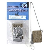 ЖМЫХОВКА "ТРИ КИТА"  40гр. с макухой (снасть)